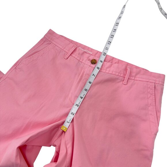 Talbots Womens Size 6Petite Baby Pink Relaxed Chino Pants Classic Slash Pockets - Picture 7 of 9